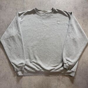 Carhartt Light Gray Crewneck Sweater vintage